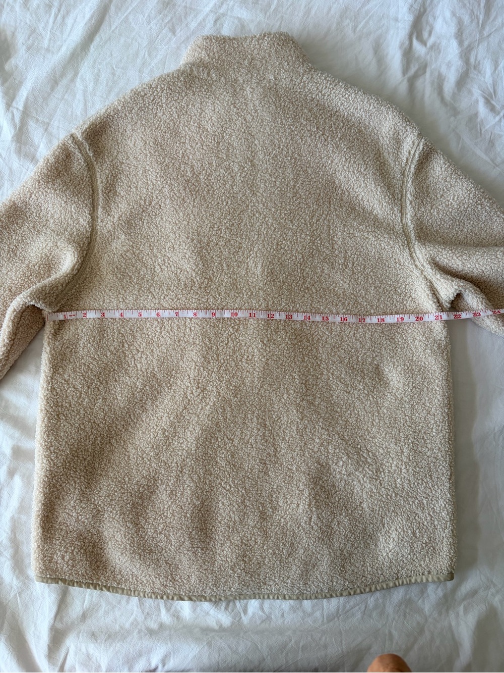 COS Cream Sherpa Jacket - Picture 6 of 8